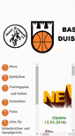 Mobile Screenshot of basket-duisburg.de